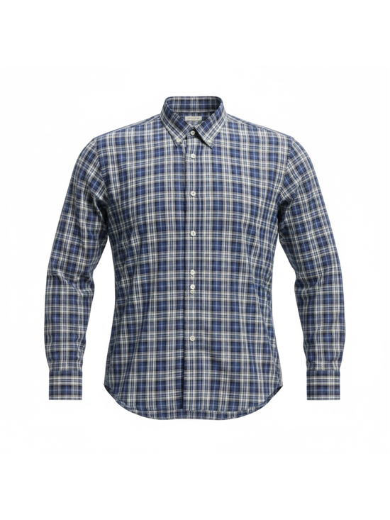 Peter Millar Other - Men's Peter Millar Casual Button Down Shirt XXL Blue Plaid